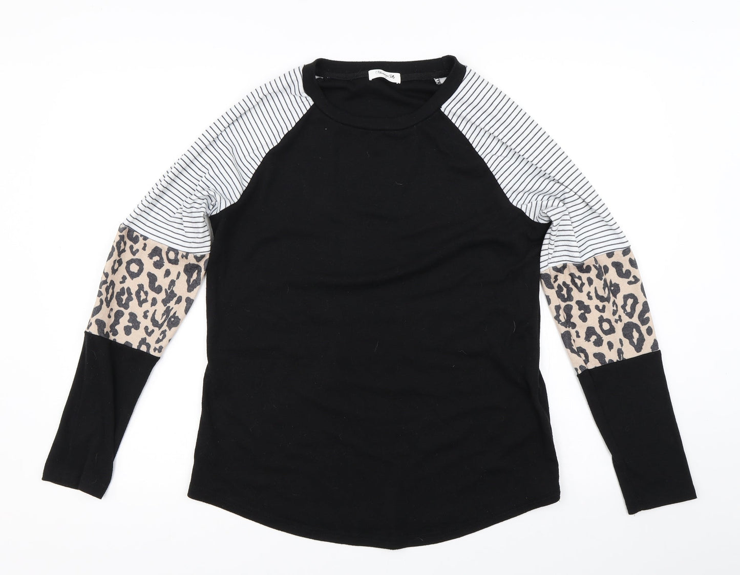 Blooming Jelly Womens Black   Basic T-Shirt Size M