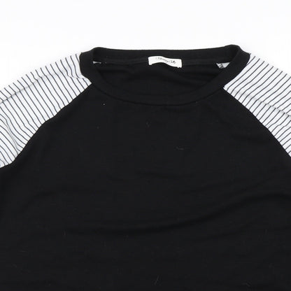 Blooming Jelly Womens Black   Basic T-Shirt Size M