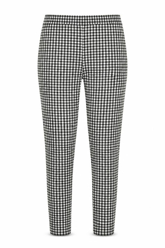 Missi Womens Multicoloured Check  Jogger Leggings  L29 in