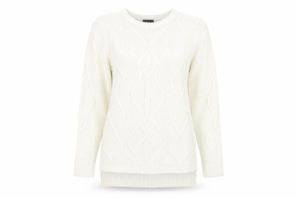 Yessica Womens Beige  Knit Pullover Jumper Size XL