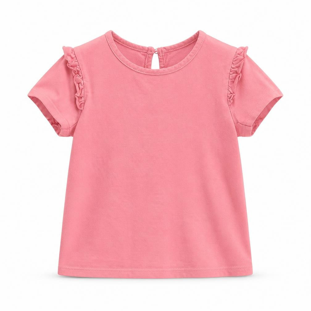 George Girls Pink   Basic T-Shirt Size 2-3 Years