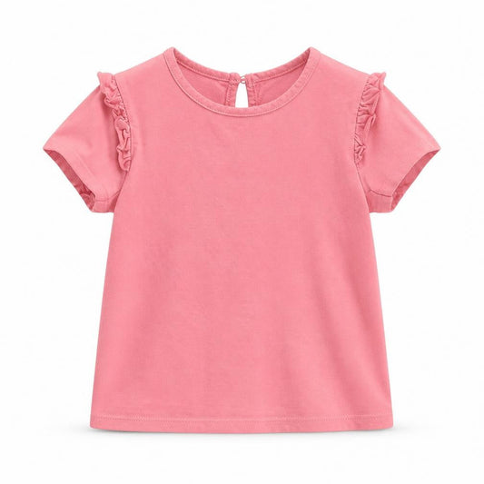 George Girls Pink   Basic T-Shirt Size 2-3 Years