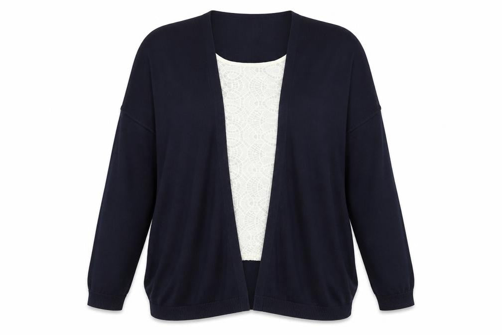 Marks & Spencer Womens Blue  Knit Pullover Jumper Size 16