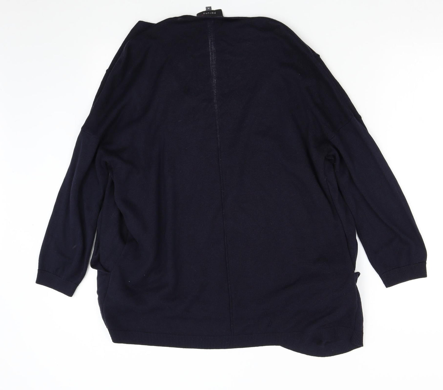 M&S Womens Blue  Knit Pullover Jumper Size 16