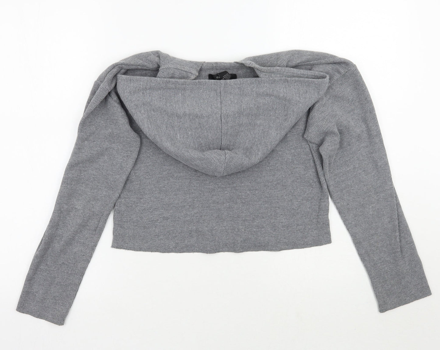 Forever21 Womens Grey   Pullover Hoodie Size S