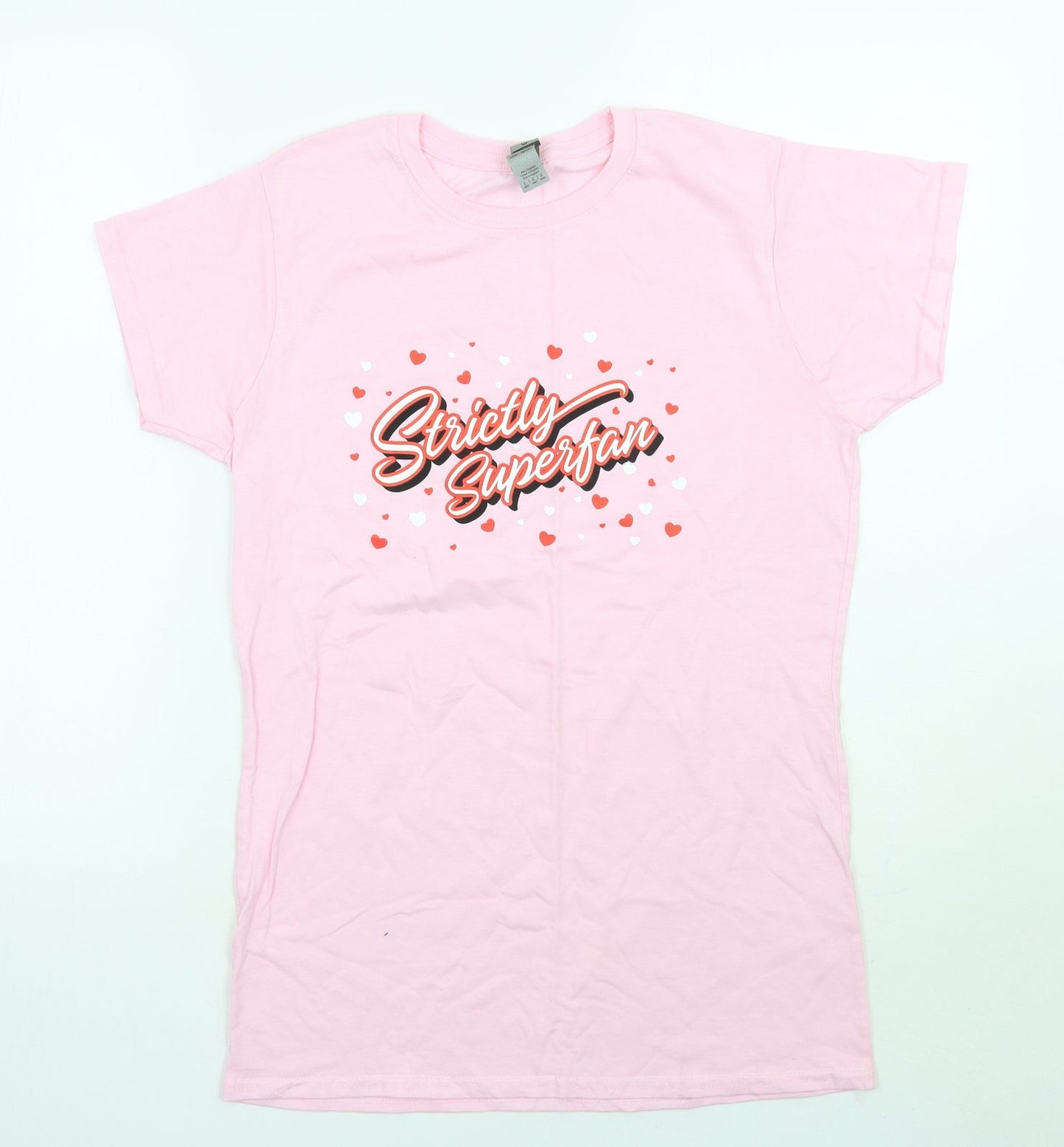 Gildan Womens Pink   Basic T-Shirt Size L