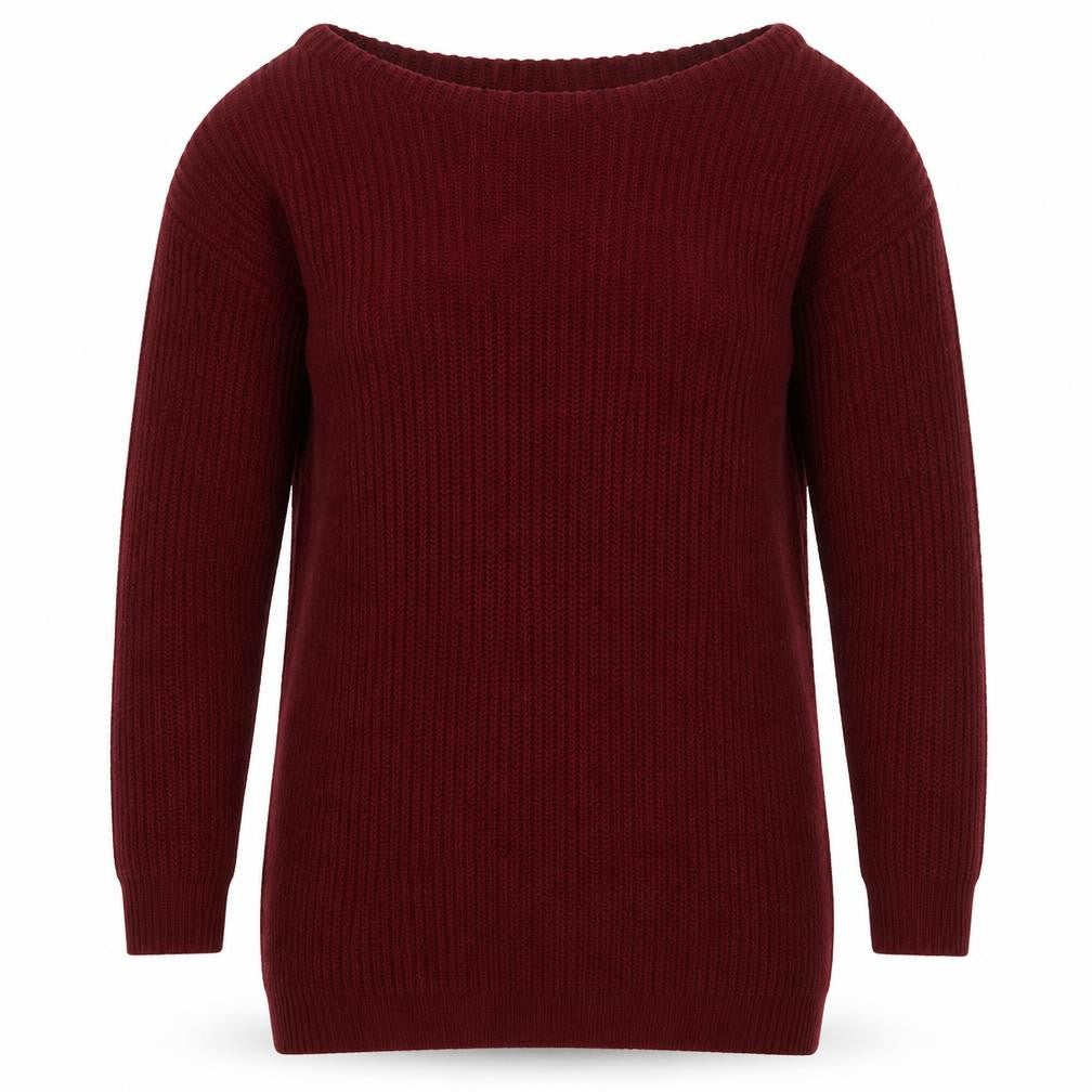 Missguided Womens Red   Pullover Jumper Size M