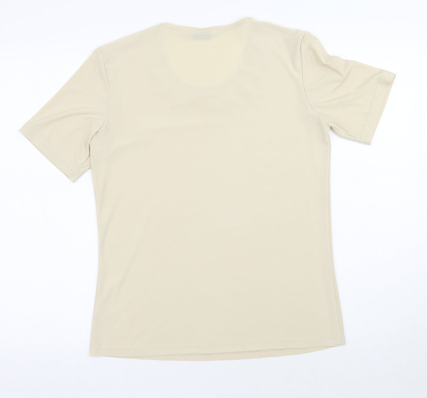 Damart Womens Beige   Basic T-Shirt Size 12
