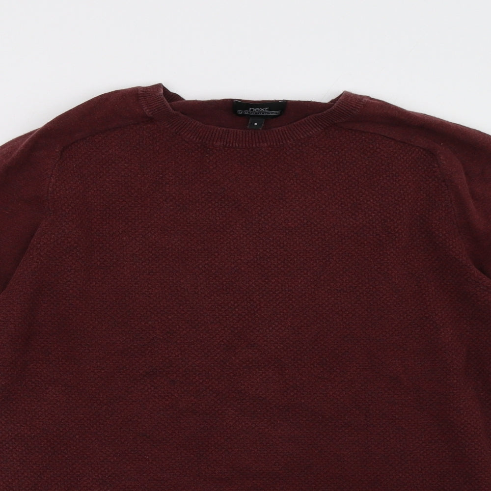 NEXT Mens Red   Pullover Sweatshirt Size S