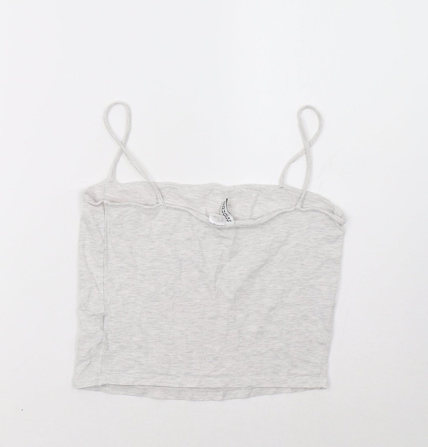 H&M Womens Grey   Basic Tank Size M
