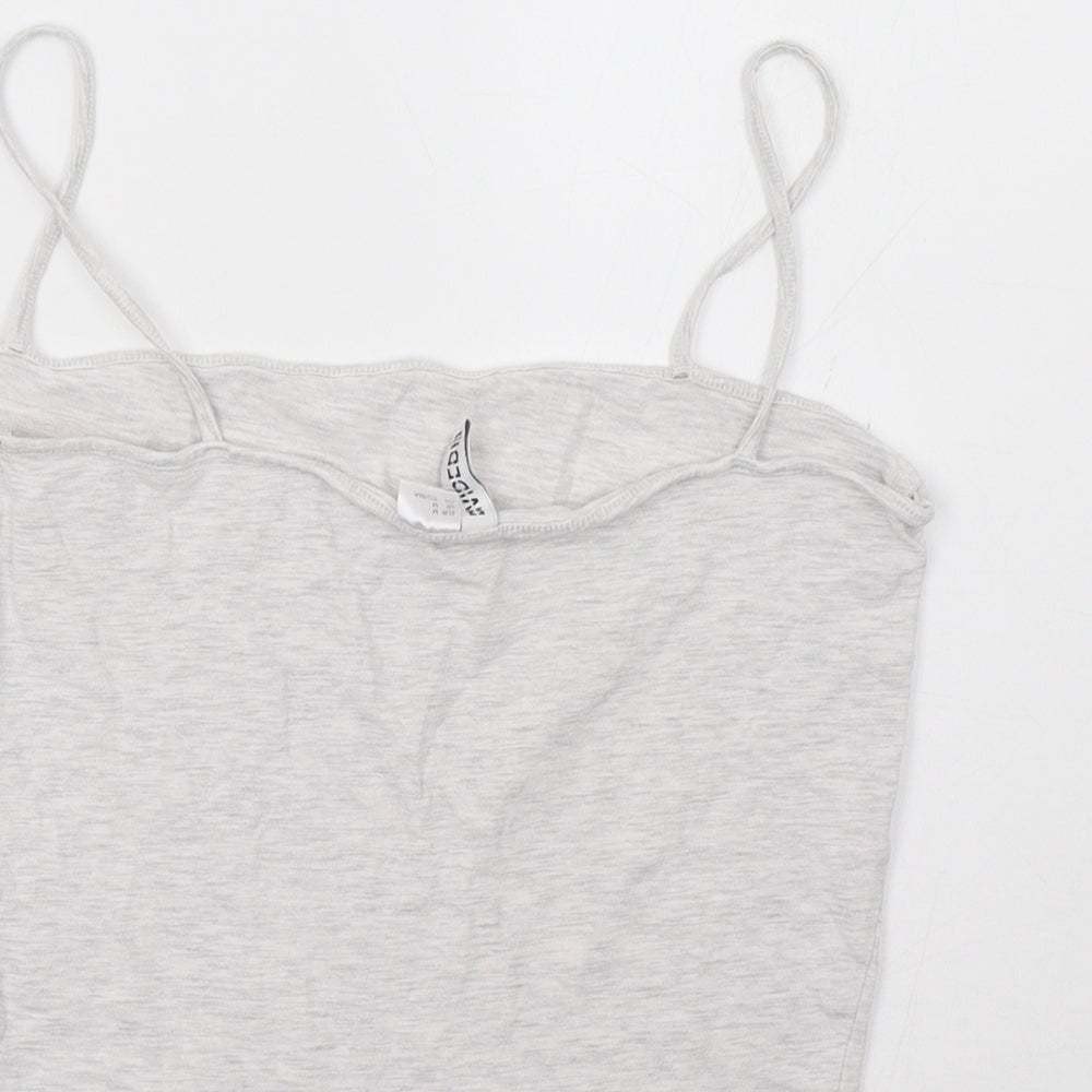 H&M Womens Grey   Basic Tank Size M