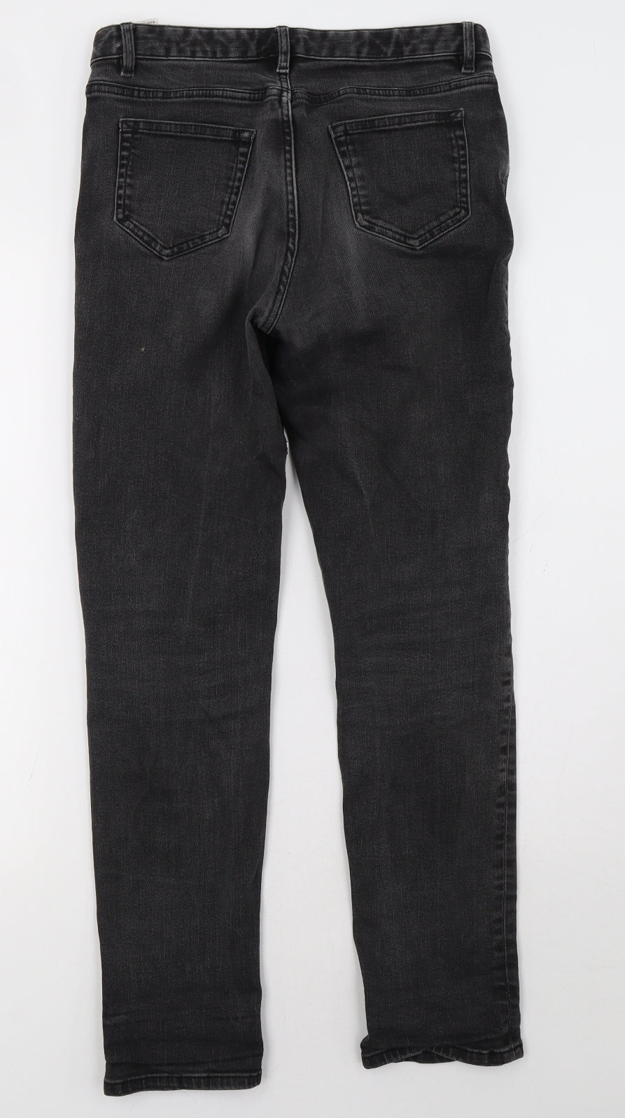 Marks and Spencer Womens Black   Straight Jeans Size 8 L30 in