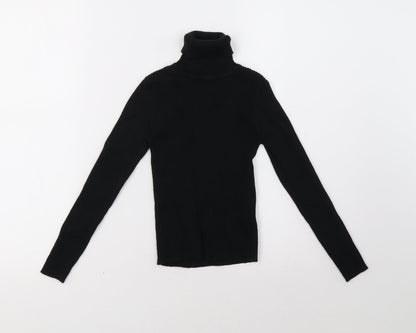 Next Girls Black   Pullover Sweatshirt Size 8 Years