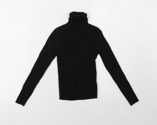 NEXT Girls Black   Pullover Sweatshirt Size 8 Years