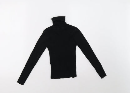 Next Girls Black   Pullover Sweatshirt Size 8 Years