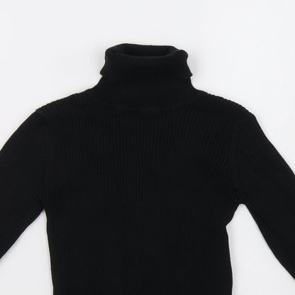 Next Girls Black   Pullover Sweatshirt Size 8 Years