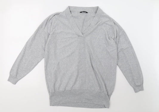 Peacocks Womens Grey   Pullover Sweatshirt Size 14