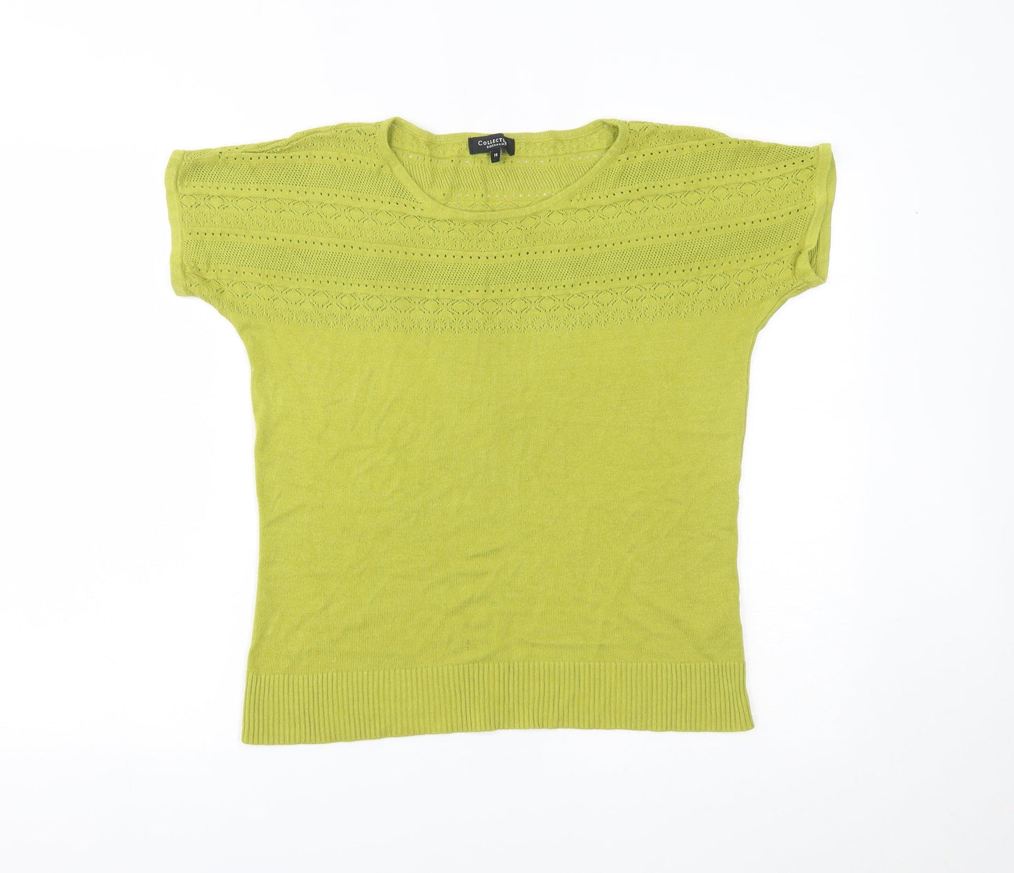 Debenhams Womens Green   Basic Blouse Size 14