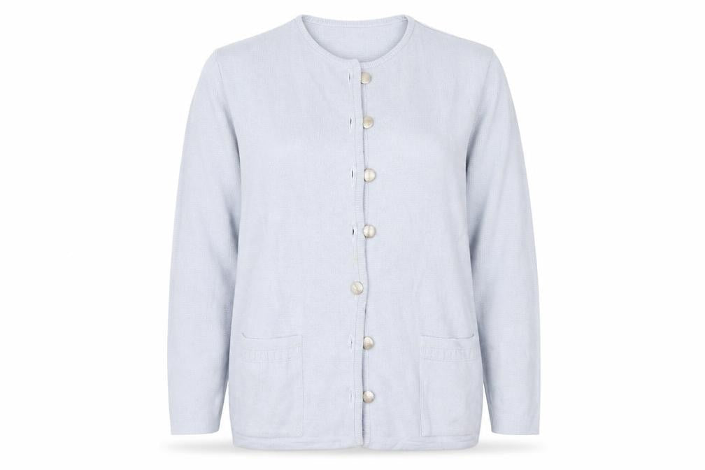 CANDA Womens Blue   Cardigan Jumper Size M