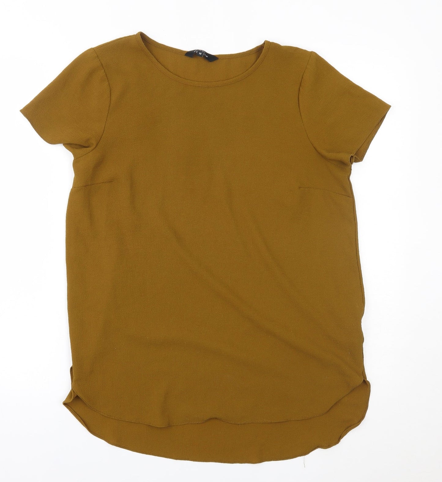 New Look Womens Green   Basic Blouse Size 12