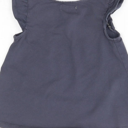 Maggie & Zoe Girls Blue   Basic Blouse Size 3-4 Years