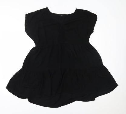 Preloved JD williams Womens Black   A-Line  Size 12 - Front