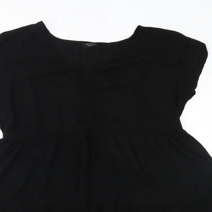 Preloved JD williams Womens Black   A-Line  Size 12 - Detail