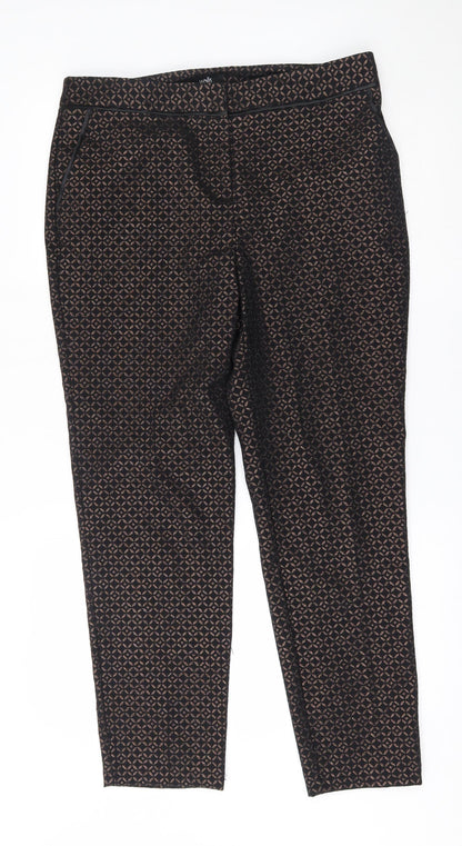 Preloved Wallis Womens Black   Trousers  Size 14 L26 in - Front