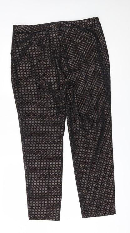 Preloved Wallis Womens Black   Trousers  Size 14 L26 in - Back
