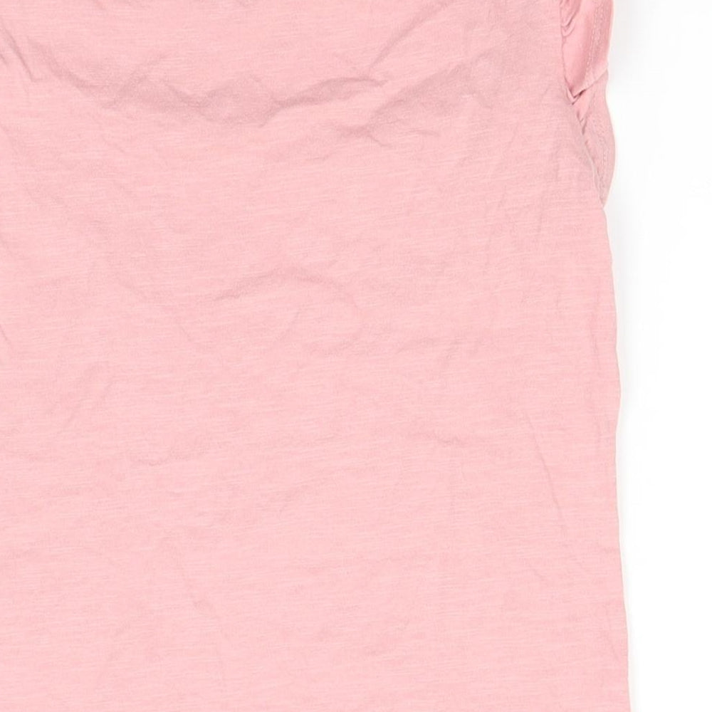 TU Girls Pink   Basic T-Shirt Size 7 Years