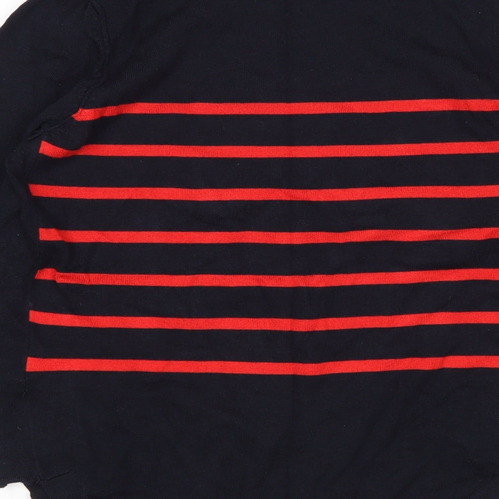 Only Womens Multicoloured Striped  Pullover Jumper Size S