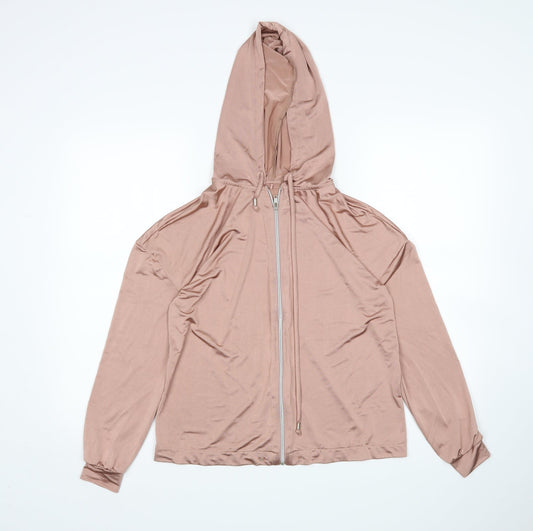 Atmosphere Womens Pink   Full Zip Hoodie Size 10