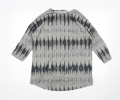 Principles Womens Grey   Pullover Jumper Size 12
