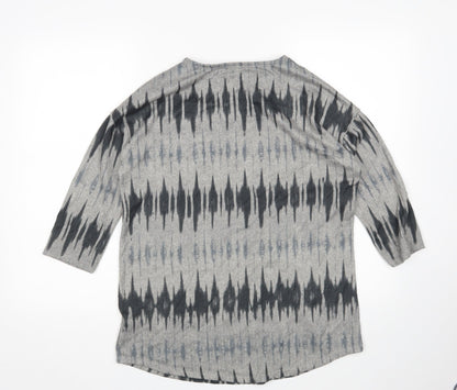Principles Womens Grey   Pullover Jumper Size 12