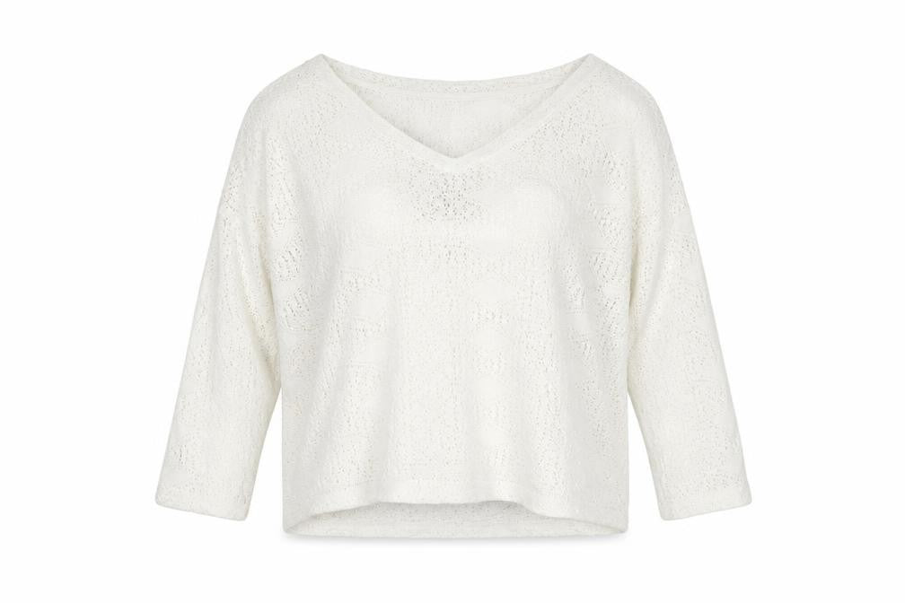 Marks & Spencer Womens White   Pullover Jumper Size 16