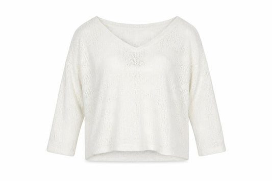 Marks & Spencer Womens White   Pullover Jumper Size 16