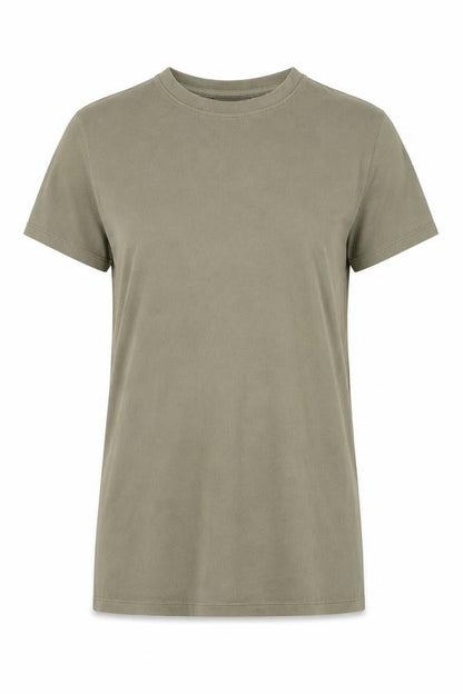 PRETTYLITTLETHING Womens Brown   Basic T-Shirt Size 8