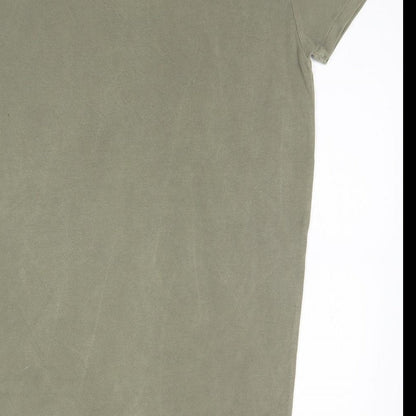 PRETTYLITTLETHING Womens Brown   Basic T-Shirt Size 8