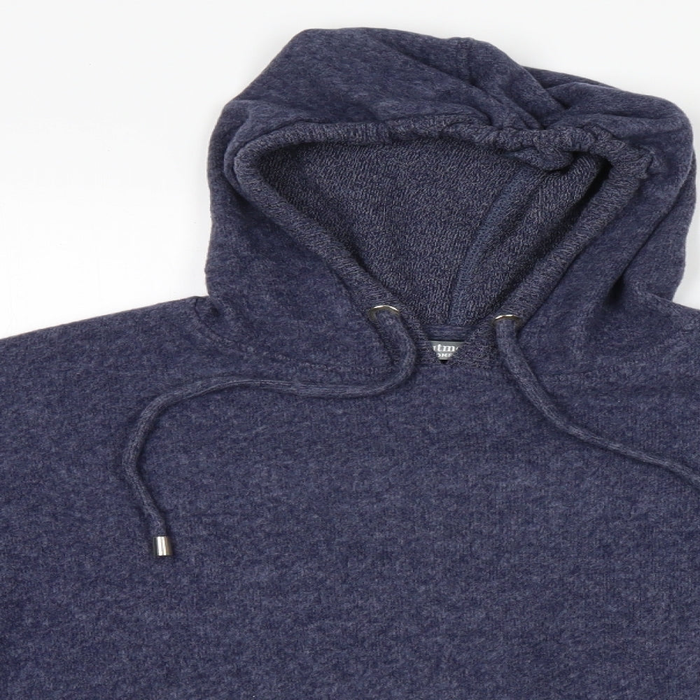 Nutmeg Womens Blue   Pullover Hoodie Size 8