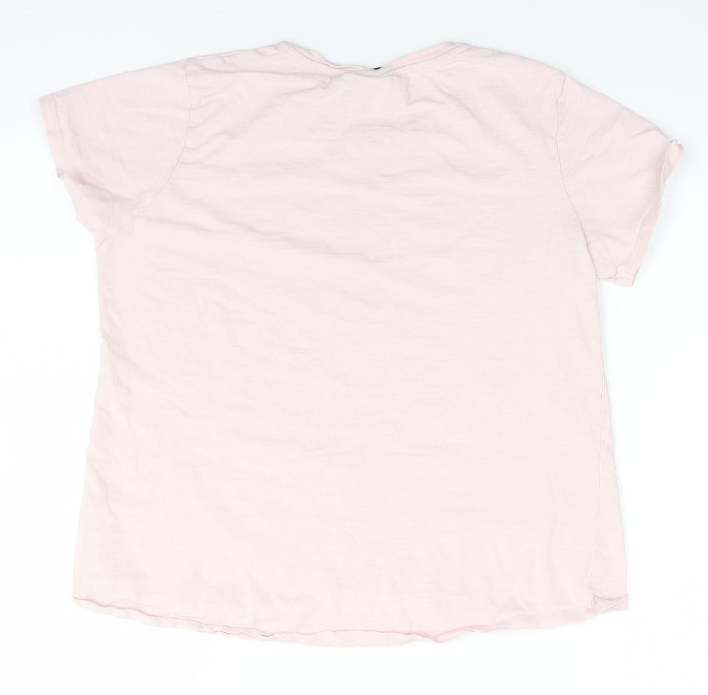 Avenue Womens Grey   Basic T-Shirt Size 16