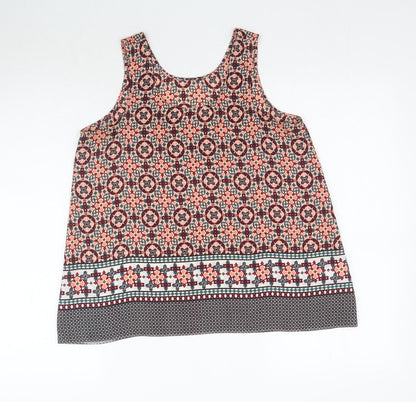 Atmosphere Womens Multicoloured Paisley  Basic Blouse Size 8