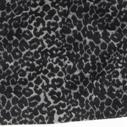 Preloved Oasis Womens Grey Animal Print  Mini Skirt Size 6 - Label
