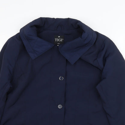 TIGI Womens Blue   Jacket  Size 10