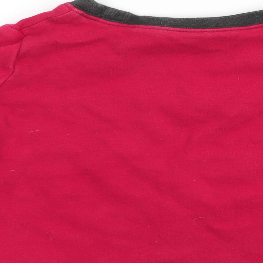 George   Red   Basic T-Shirt Size 9-12 Months
