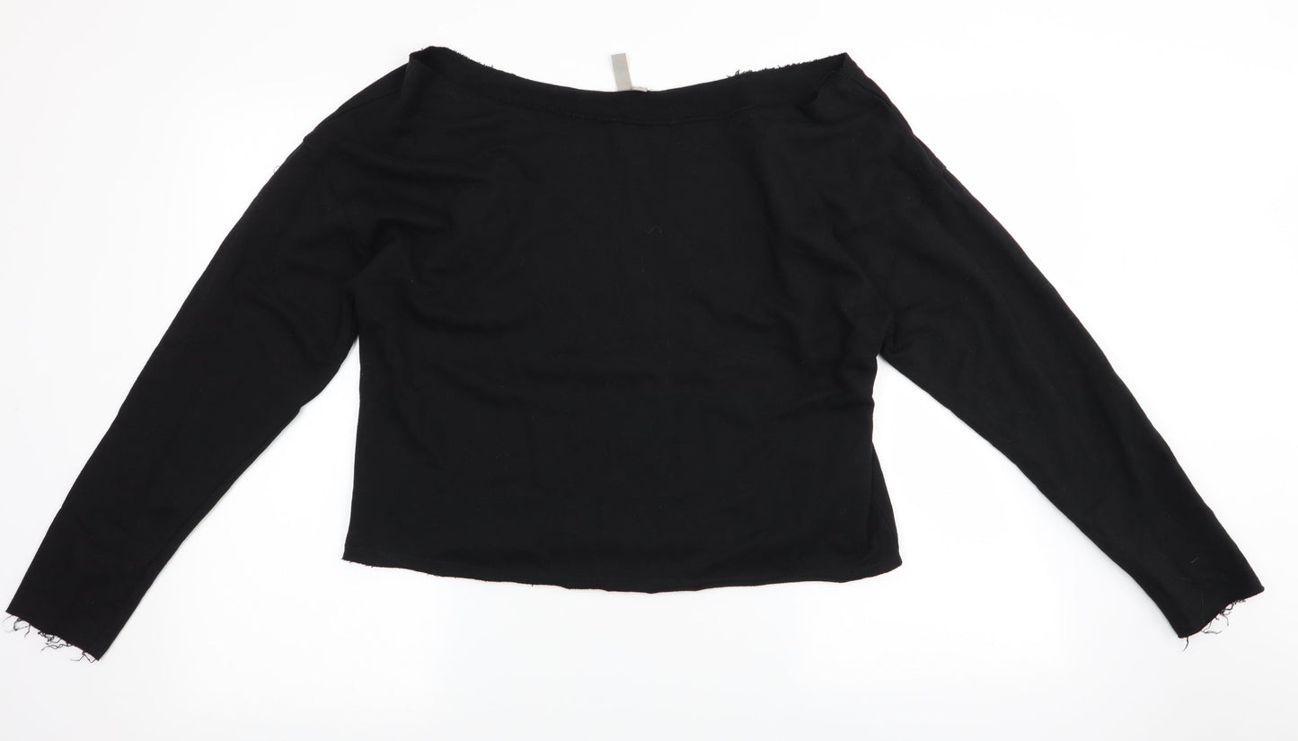 ASOS  Womens Black   Pullover Jumper Size 10