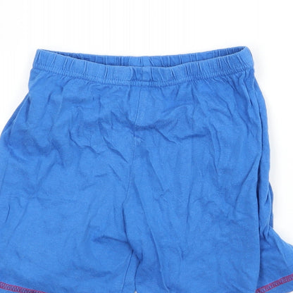 Preloved mickey mouse Boys Blue   Sweat Shorts Size 2-3 Years - Label