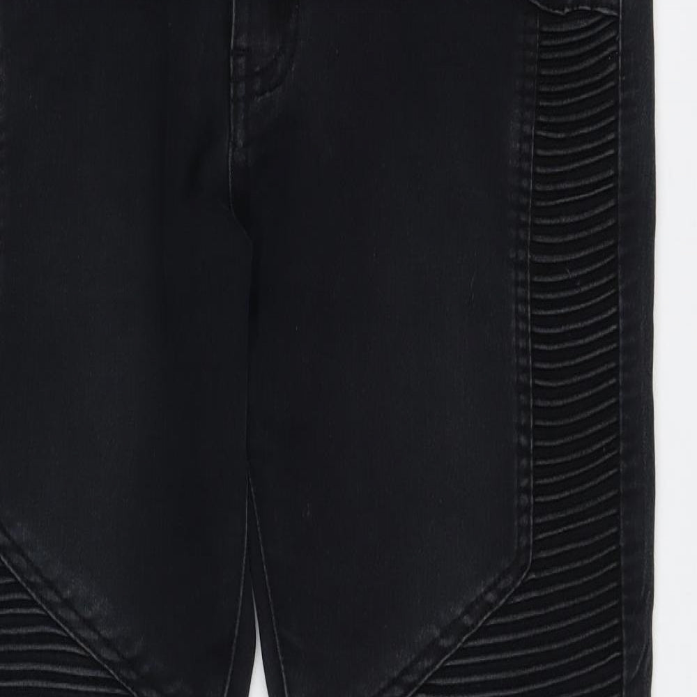Preworn Womens Black   Skinny Jeans Size 28 L31 in