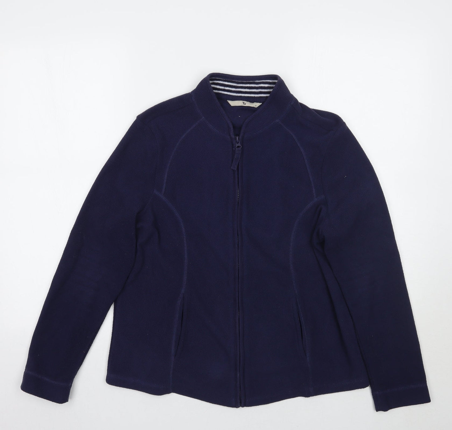 TU Womens Purple   Jacket Coat Size 14