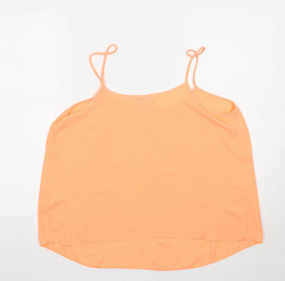 Papaya Womens Orange   Basic Tank Size 18