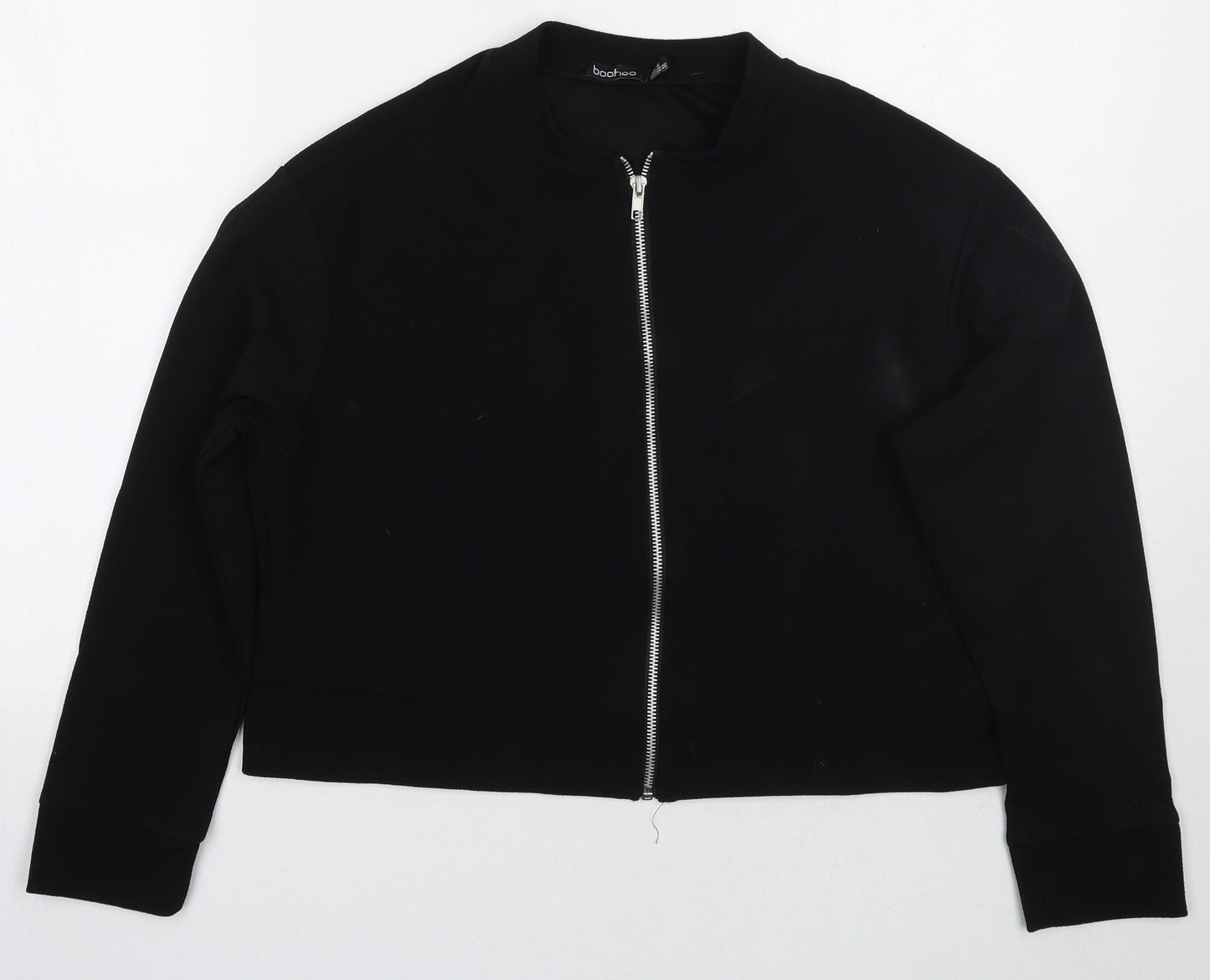 Boohoo Womens Black   Jacket Coat Size 14